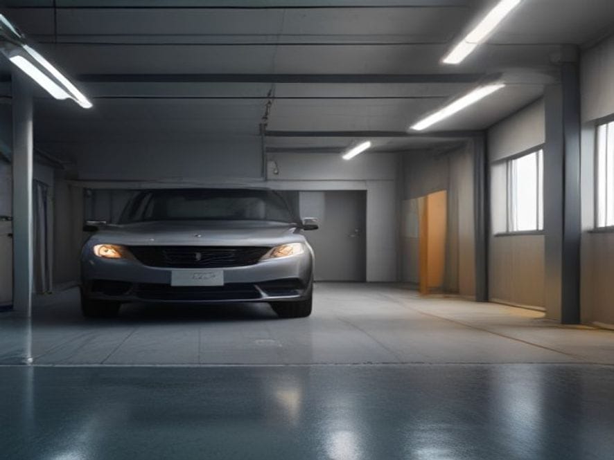 luxury car wash bay