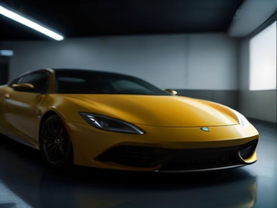 car polishing glossy paint